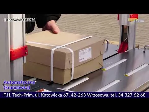 Kadr z realizacji: Bandownica ramowa LT 201 — prezentacja maszyny