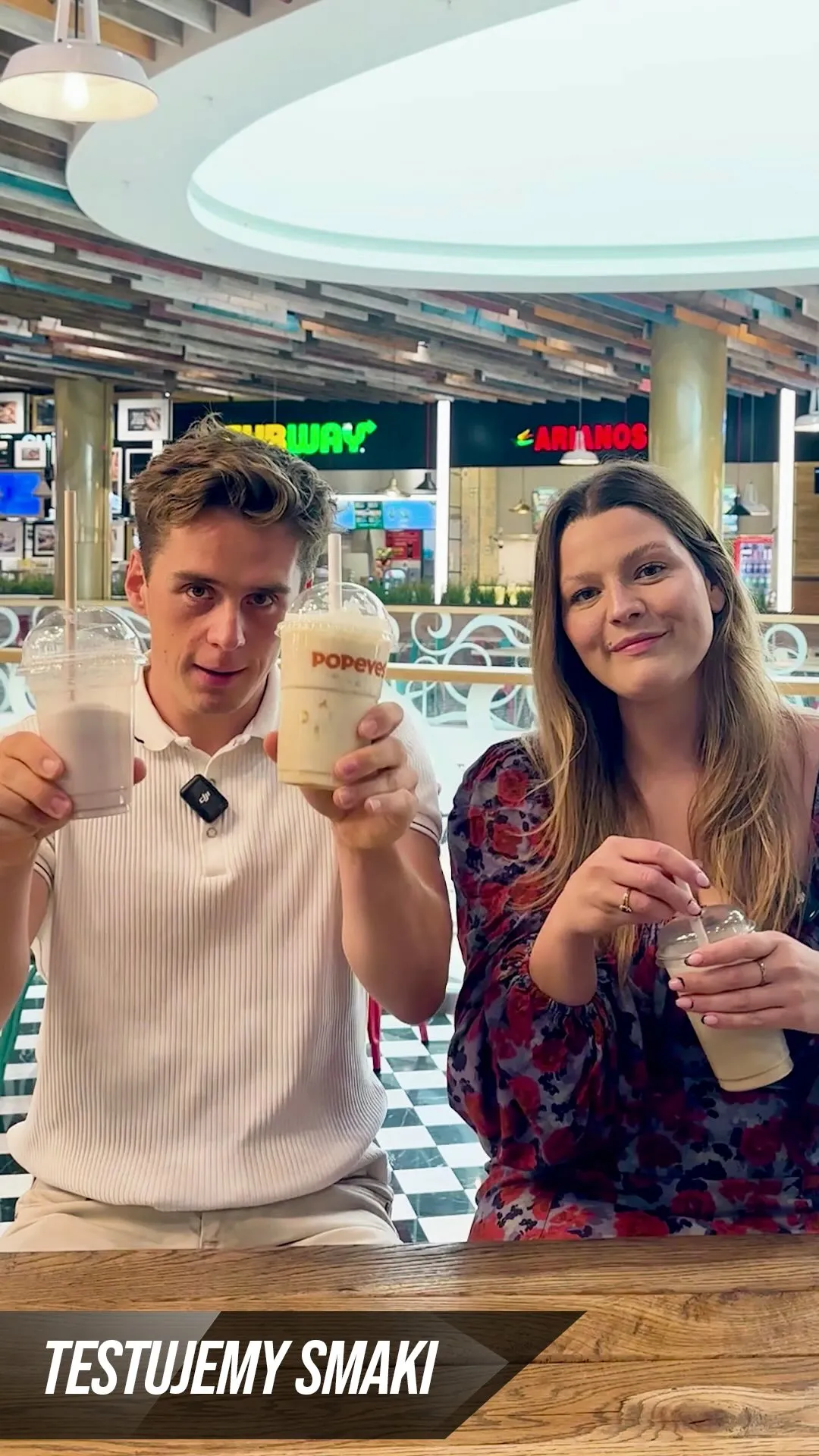 Kadr z realizacji: G City Promenada — test shake